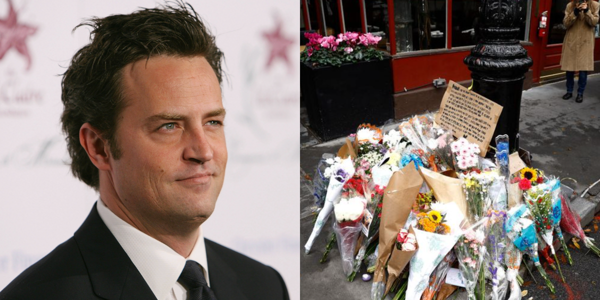 Fans Are Honoring Matthew Perry By Dining At The Restaurant Below The ' Friends' Apartment