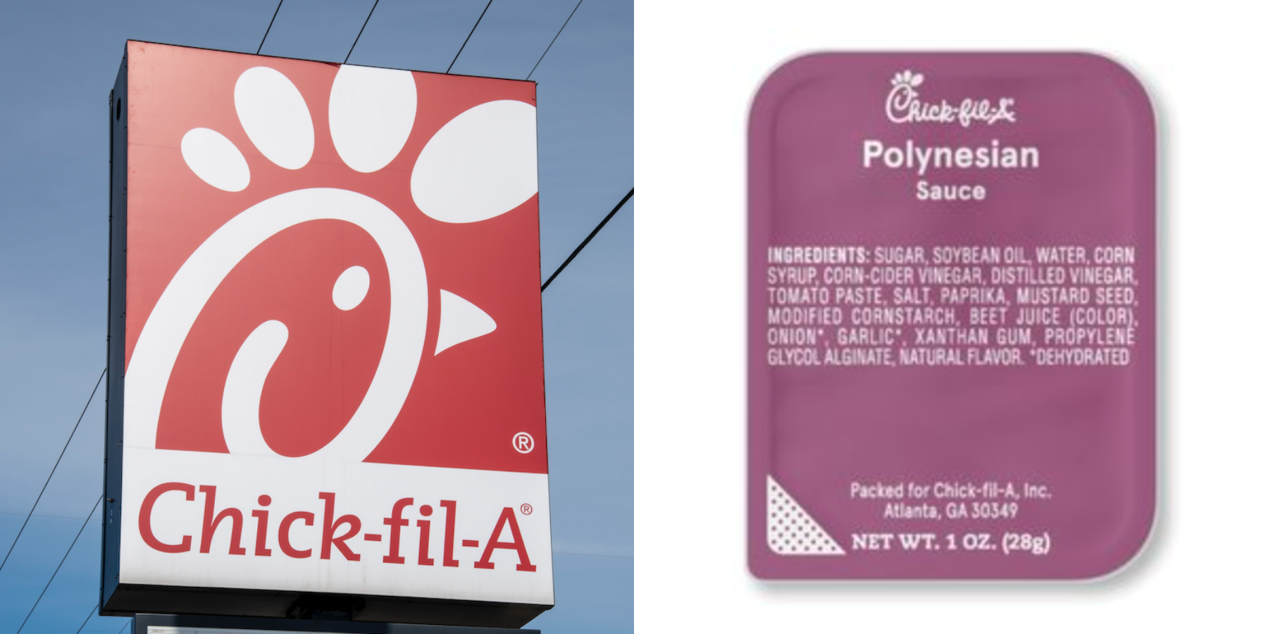 Chick-fil-A Is Recalling Polynesian Dipping Sauce Cups Due To Allergens