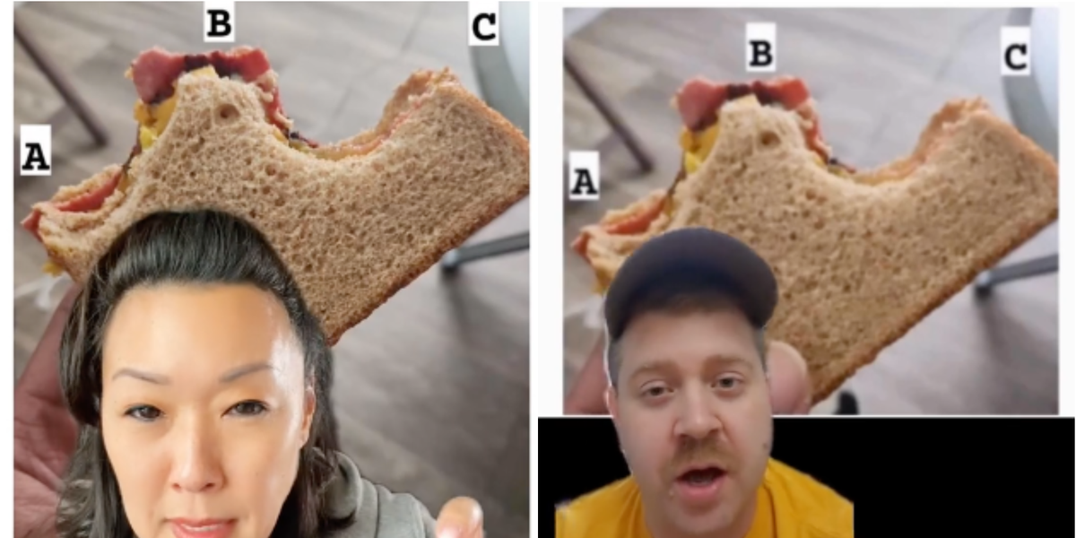 There's A Debate Raging About The Right Way To Eat A Sandwich