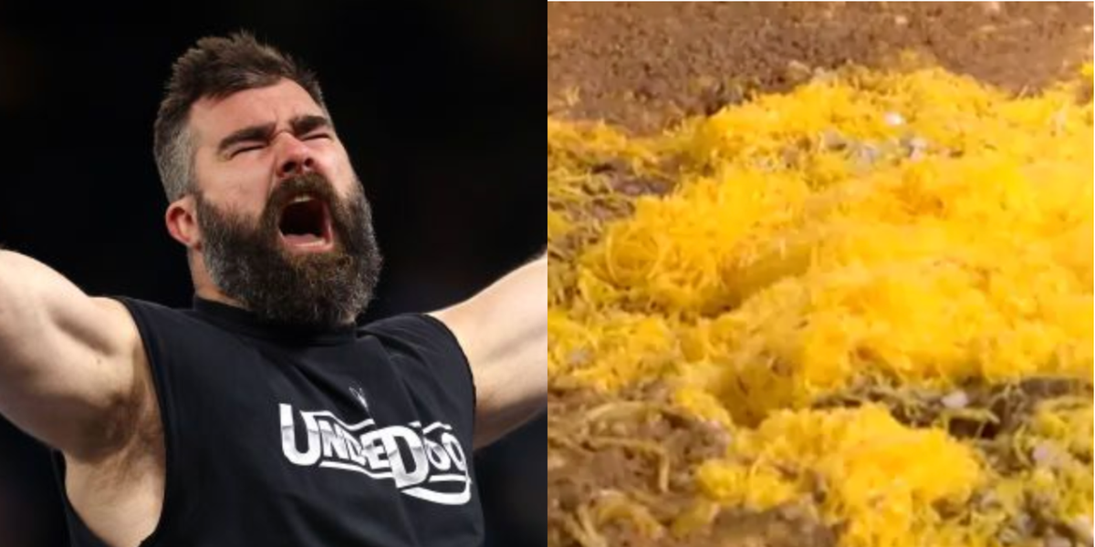 Jason Kelce Lost His Super Bowl Ring In A Giant Pool Of Chili