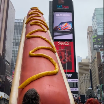 hot dog times square