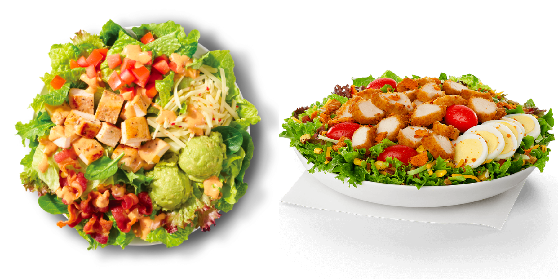 PSA: These Are The Fast Food Salads That Are Actually Good