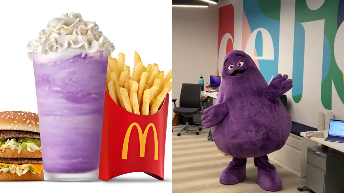 McDonald's Grimace Mystery Shake Flavor, Revealed