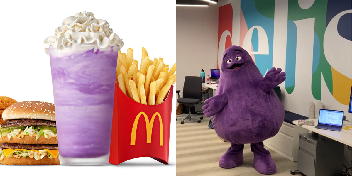 We Tried The Mcdonalds Limited Edition Grimace Shake—here Are Our Unfiltered Thoughts 2253