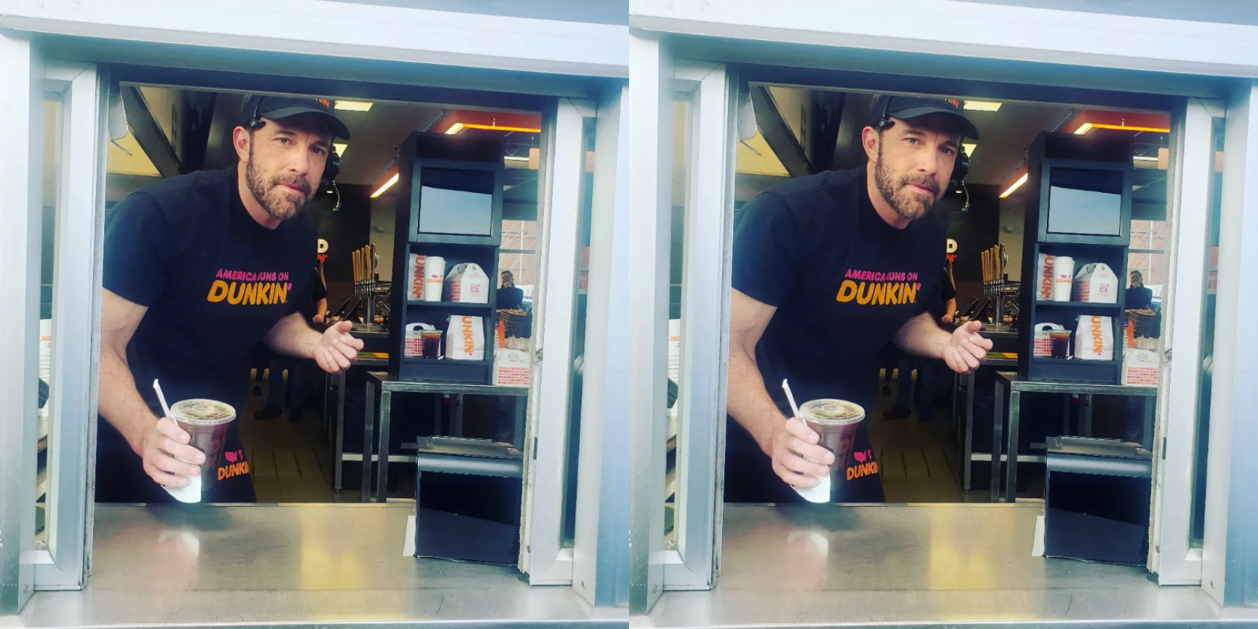 Ben Affleck Just Took A Job Working At Dunkin' & One Fan Has A Photo To Prove It