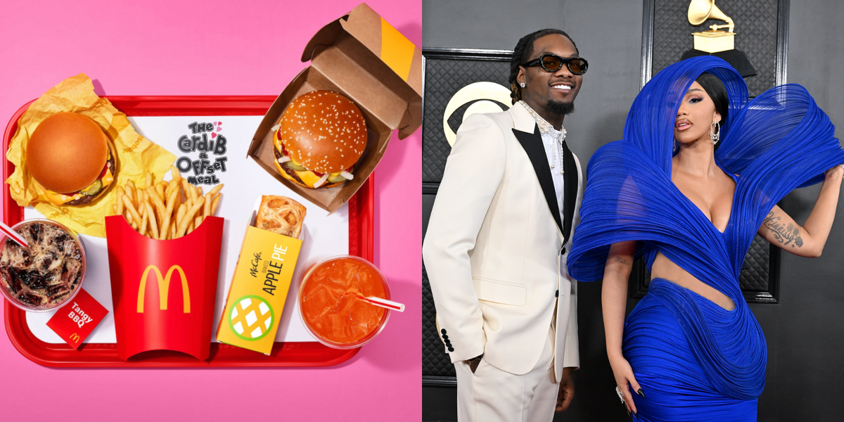 Here's What's In The Cardi B & Offset Meal At McDonald's