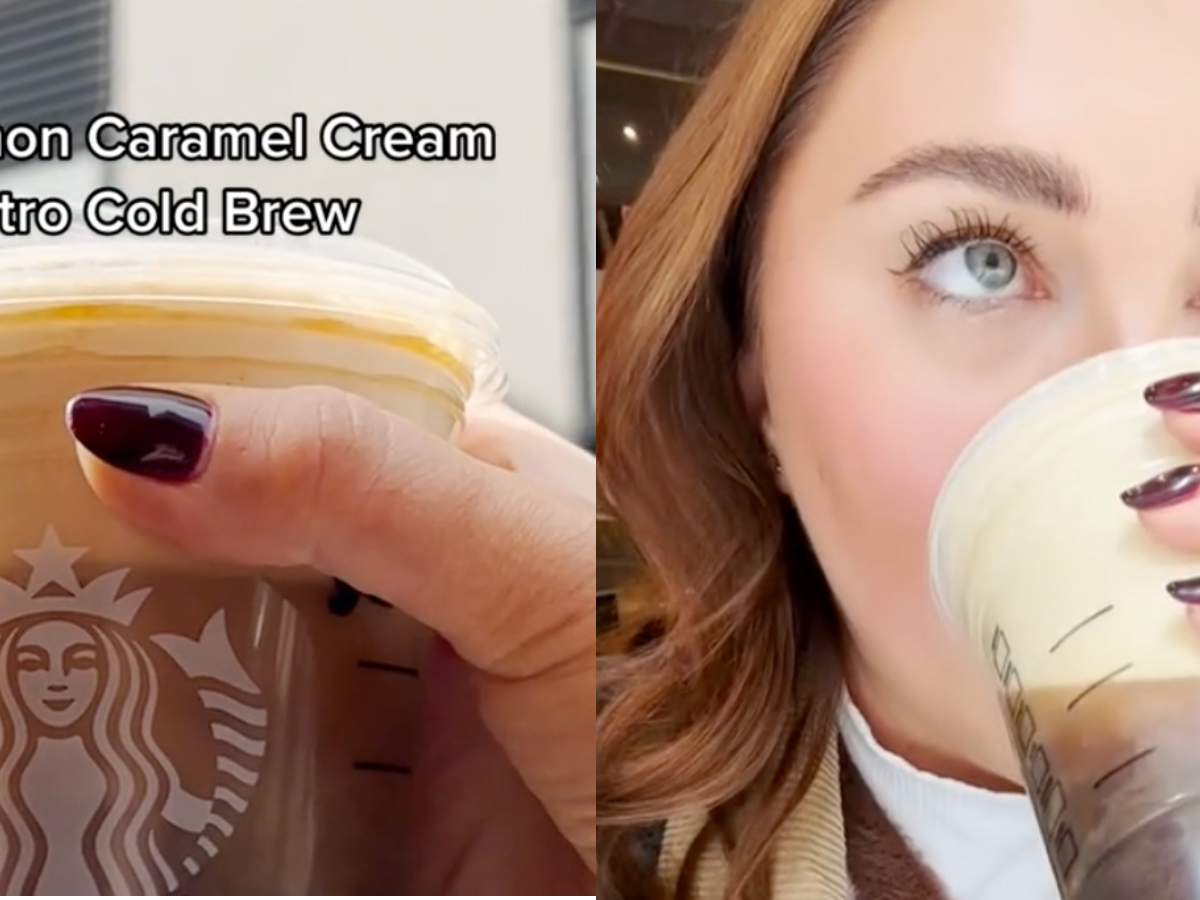 Starbucks Drops New Cinnamon Caramel Cream Nitro Cold Brew