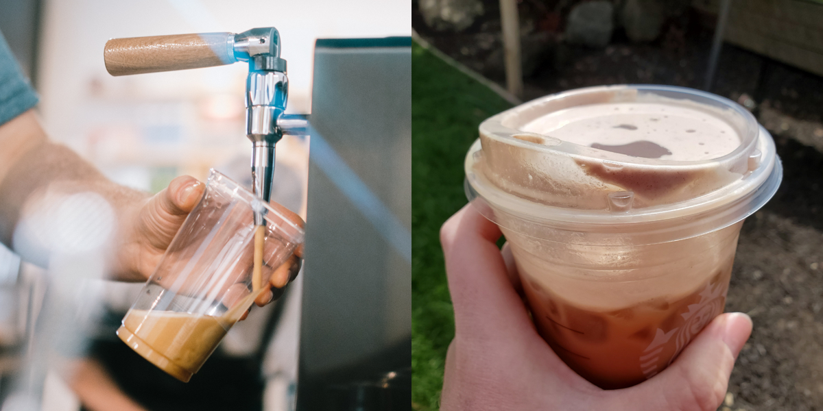 Why does iced coffee taste different than hot coffee that's cooled?