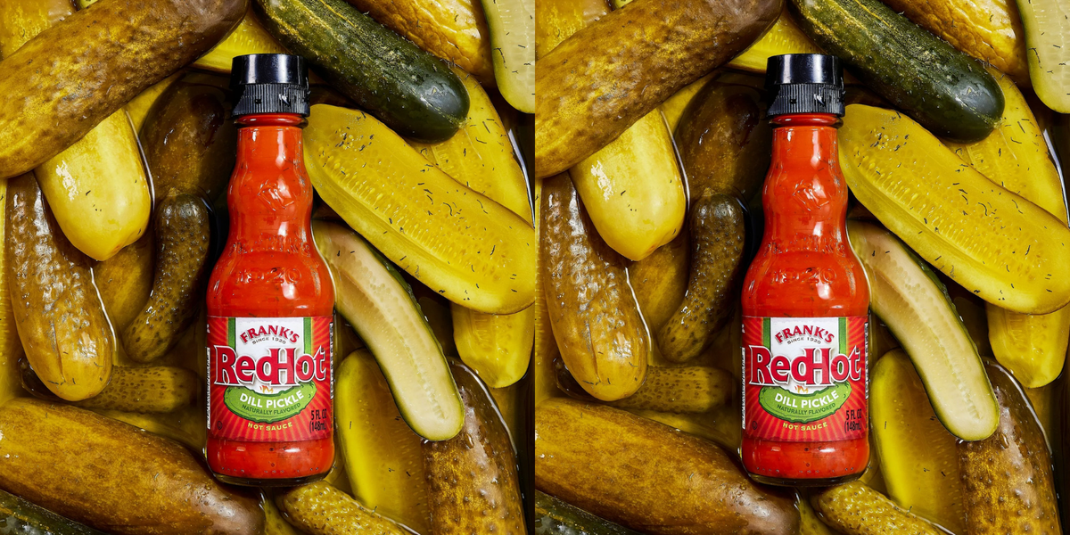Frank’s RedHot® Dill Pickle Naturally Flavored Hot Sauce (2-Pack)