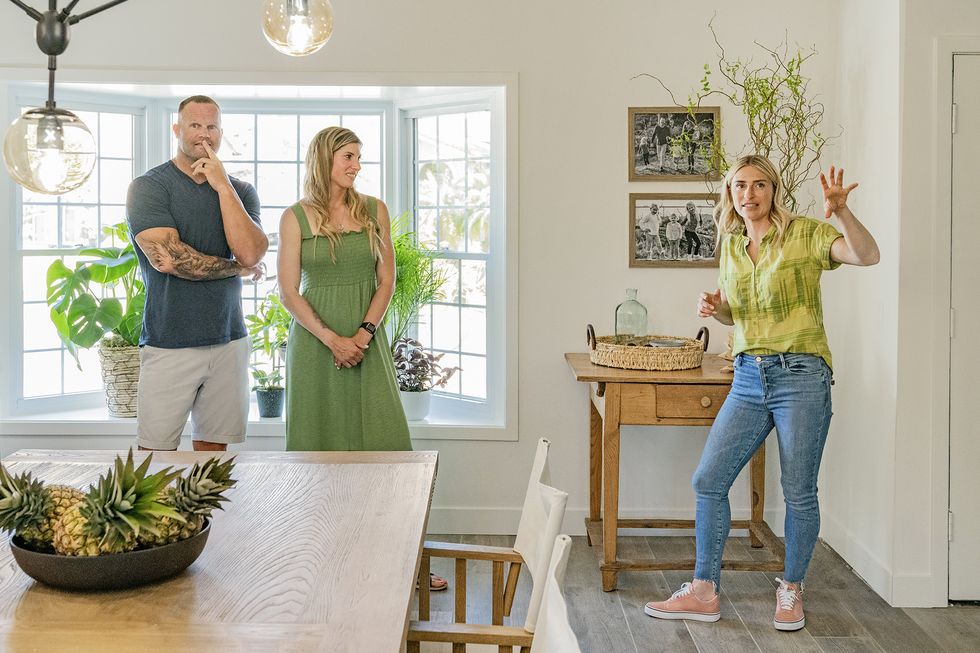 host jasmine roth reveals their renovated dining room to the paz's , as seen on hgtv’s help i wrecked my house reveal