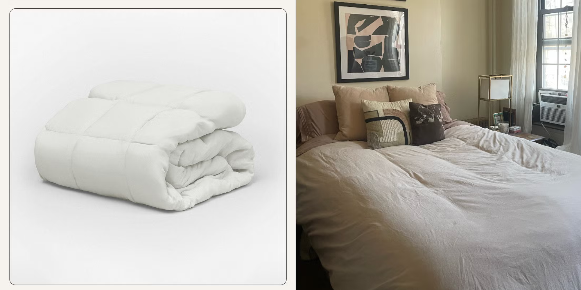 I'm a Sensitive Sleeper and This All-Season Duvet Lulls Me Right to Sleep
