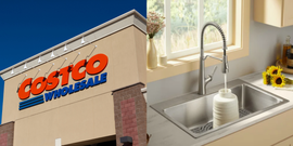 costco kohler kitchen farmhouse sink
