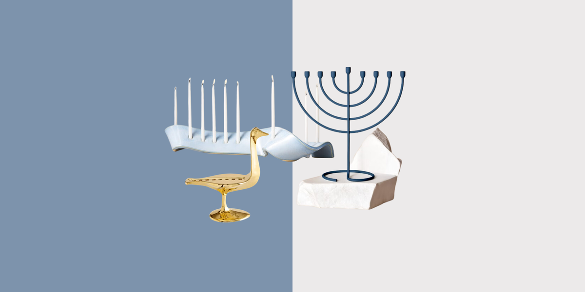 These Modern Menorahs Offer a Tasteful Twist on Tradition