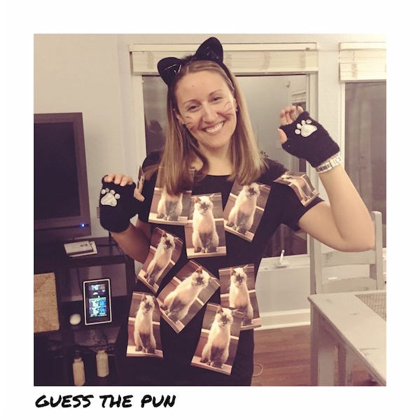 copy cat pun costume