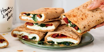 copycat starbucks spinach, feta egg white wrap