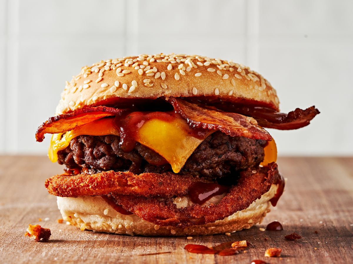 Egg Topped Bacon Cheeseburger - What Should I Make For