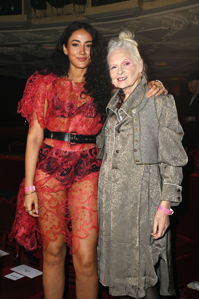 Model Cora Corré On Protesting With Grandmother Vivienne Westwood