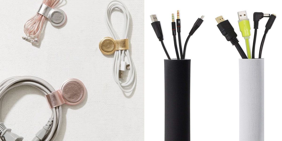 13 Ways To Organize All Those Cords