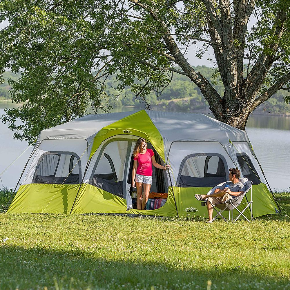 Campvalley core 12 clearance person instant cabin tent