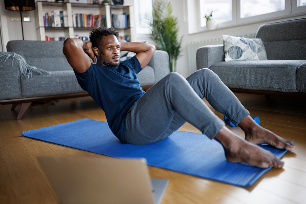 core workouts at home