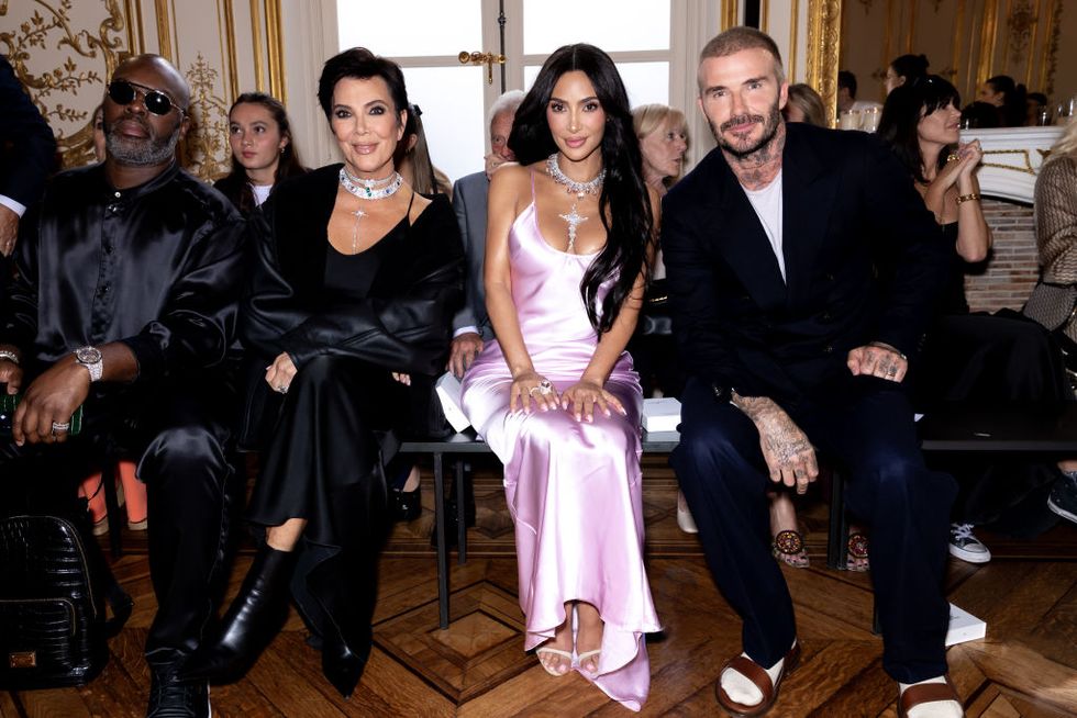 victoria beckham ready to wear spring 2024 front row
