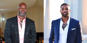 corey gamble showed tristan thompson subtle support following paternity test results