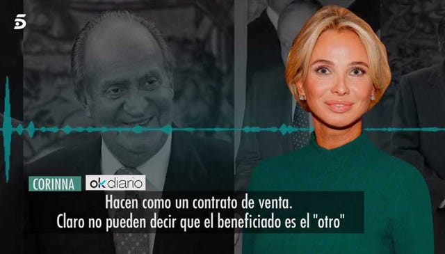 Corinna zu Sayn-Wittgenstein acusa al Rey Juan Carlos de utilizarla de testaferro