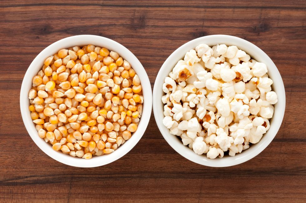 corn and popcorn