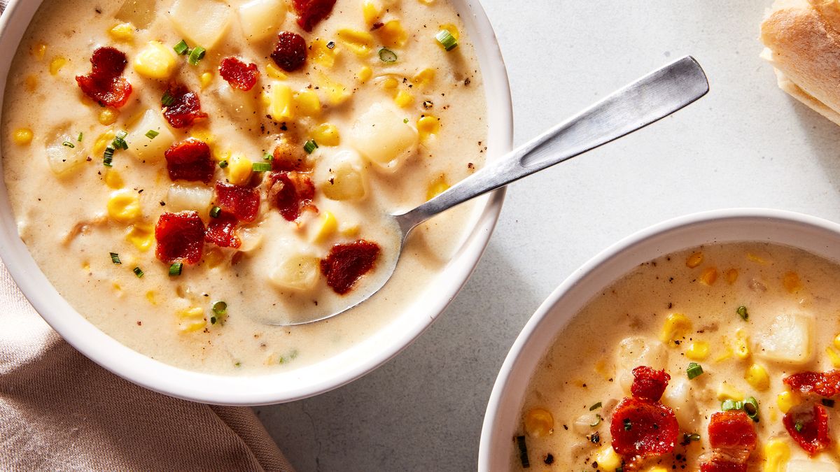 preview for No Other Corn Chowder Recipe Stands A Chance To This One