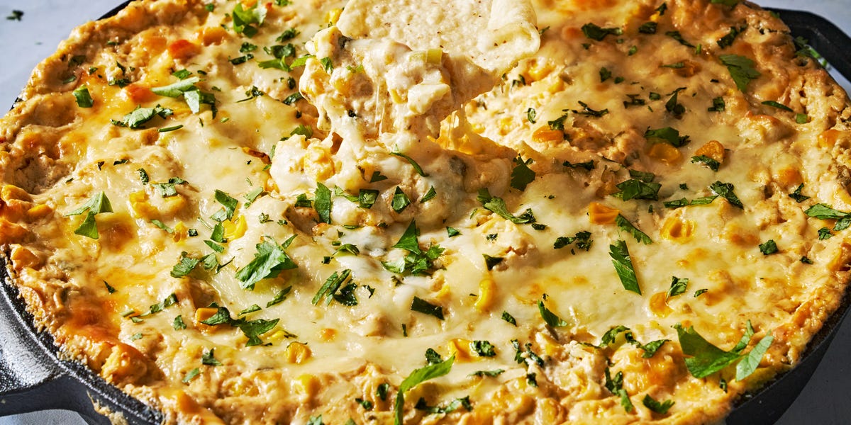 preview for If You Don't Have Cheesy Baked Corn Dip At Your Super Bowl Party, You're Missing Out