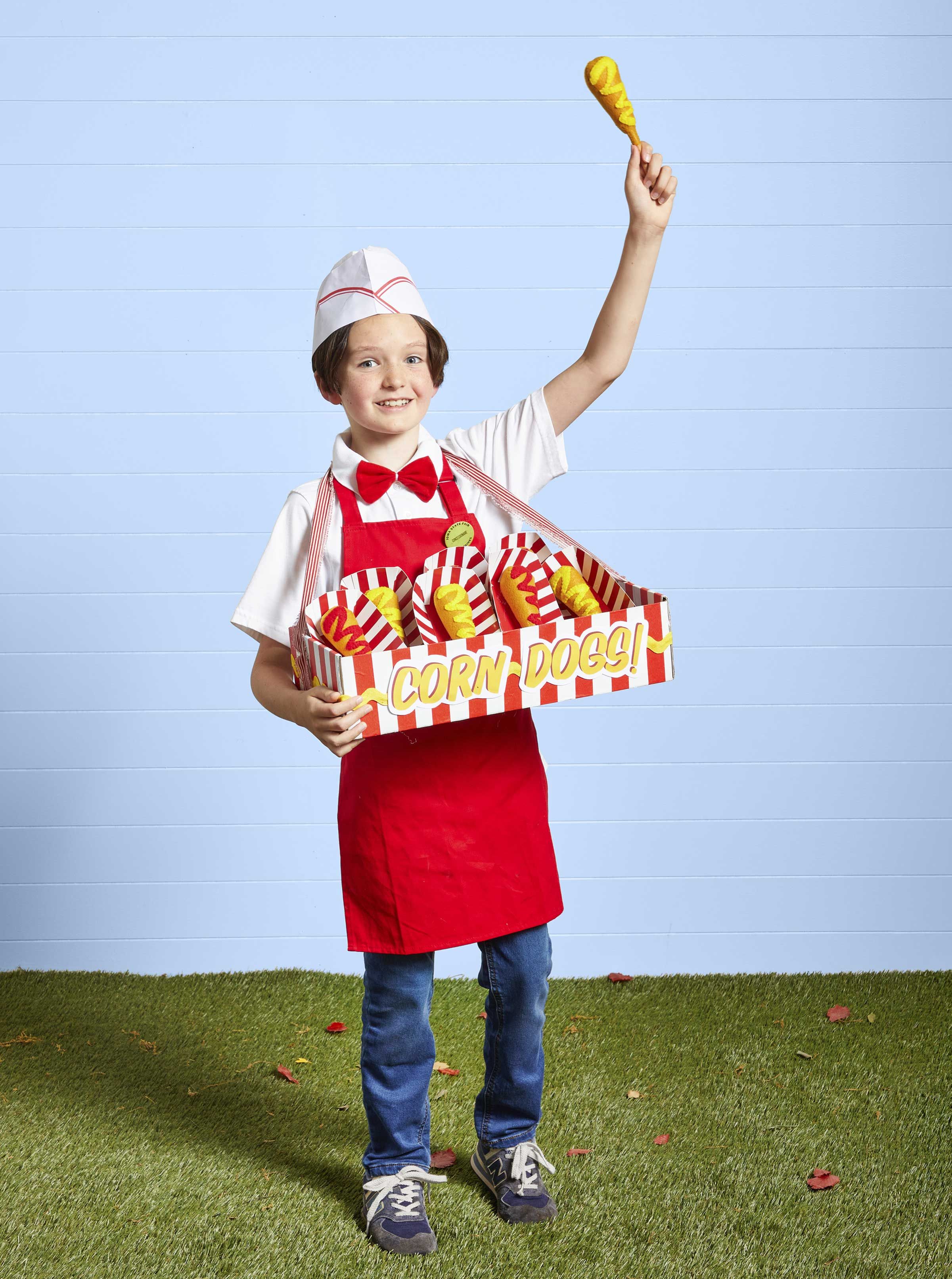 Homemade Halloween Costumes For Teenage Boys   Corn Dog Costume 64c6850da3f20 