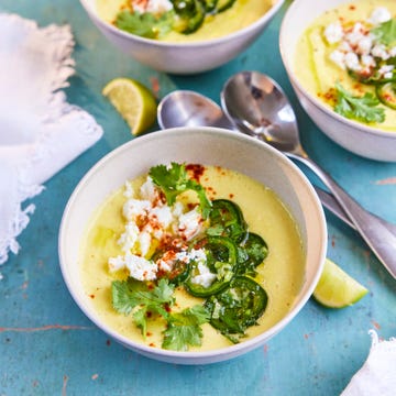 corn gazpacho with jalapeño and coriander salsa recipe corn gazpacho with jalapeño and coriander salsa recipe