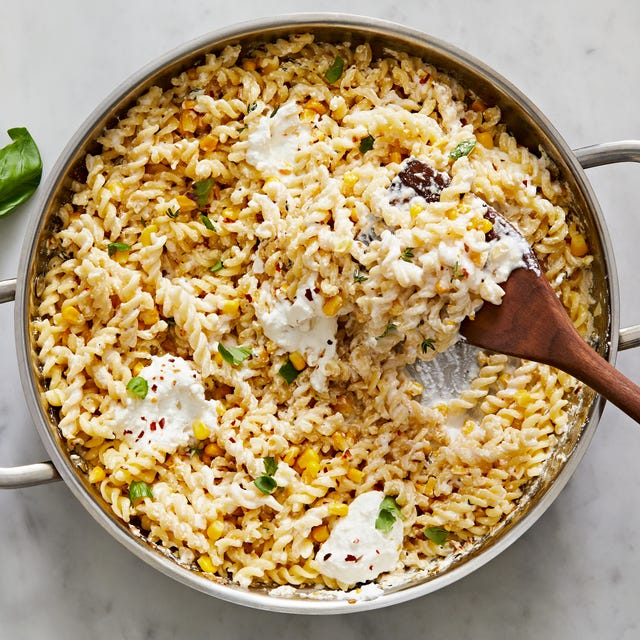 Corn and Ricotta Pasta corn and ricotta pasta