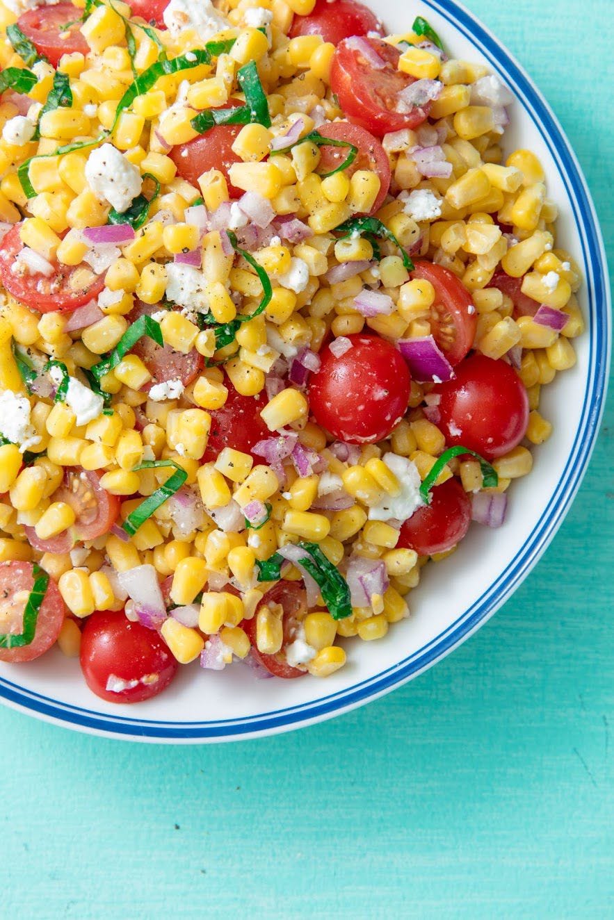 dish, food, cuisine, corn salad, sweet corn, vegetable, ingredient, salad, vegetarian food, succotash,