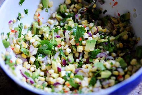 fresh corn and avocado salsa fourth appetizers recipe