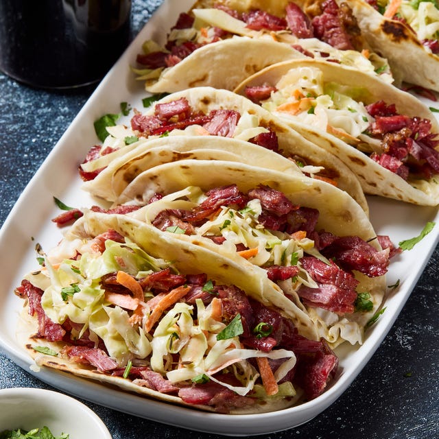 Best Corned Beef Tacos Recipe - How To Make Corned Beef Tacos