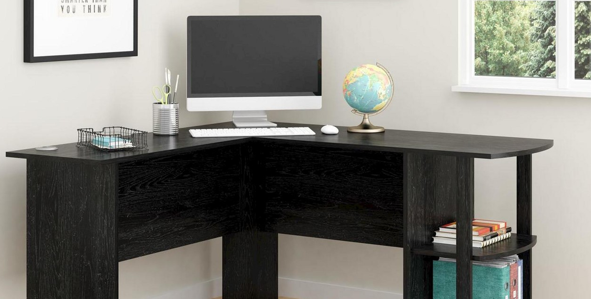 Furniture, Desk, Computer desk, Table, Room, Desktop computer, Technology, Writing desk, Office, Material property, 