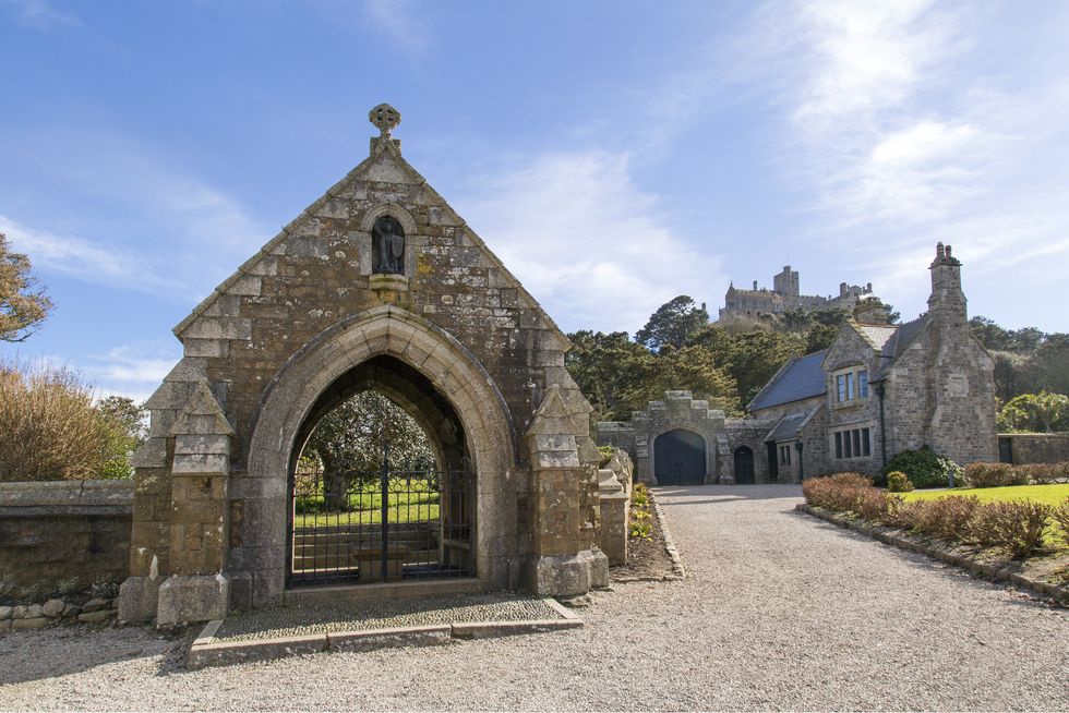 St Michael's Mount - Cornwall - arch