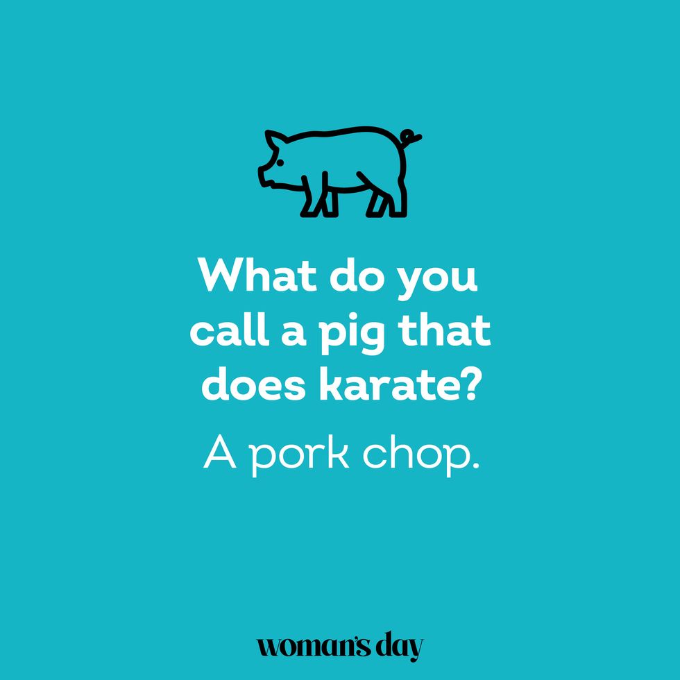 corny jokes pork chop