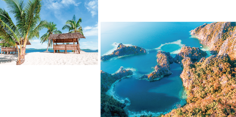 Natural landscape, Azure, Sea, Tourism, Coastal and oceanic landforms, Caribbean, Lagoon, Travel, Vacation, Ocean, 