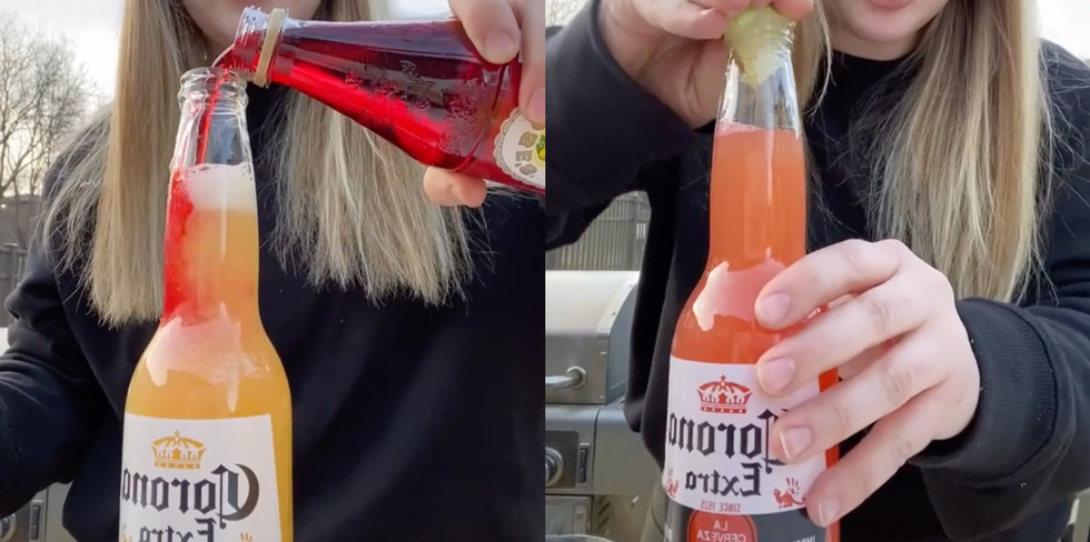 corona sunrise tiktok