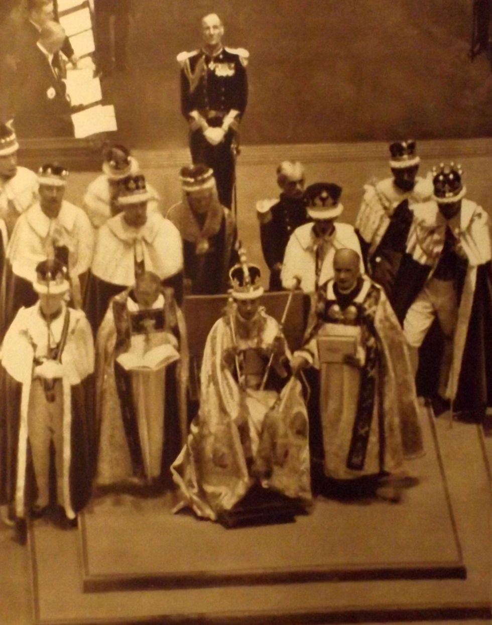 Coronation of King George VI at Westminster Abbey, London, 1937