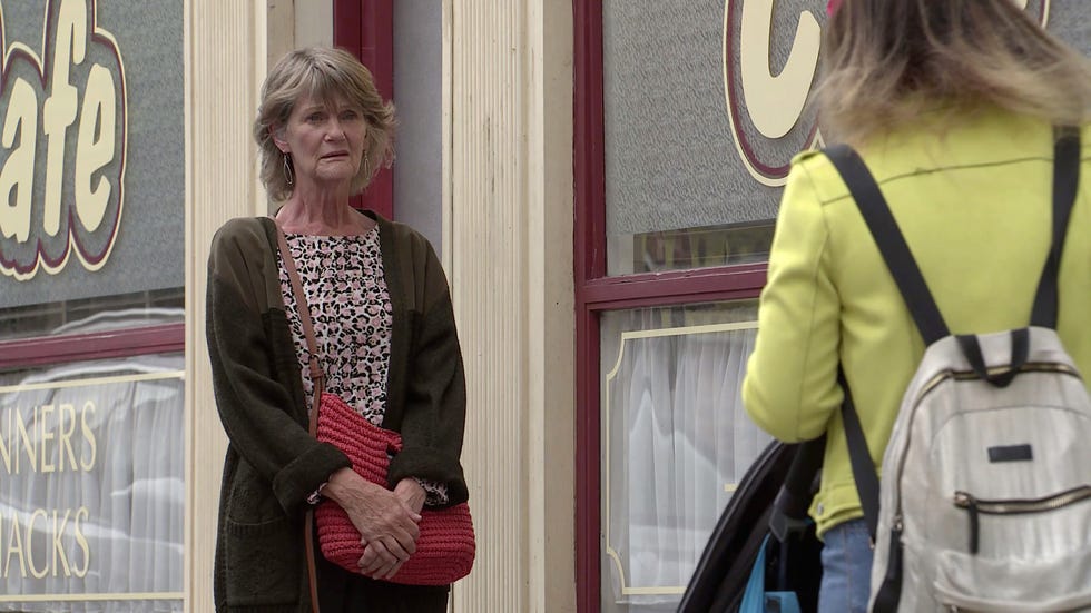 freda burgess and gemma winter in coronation street