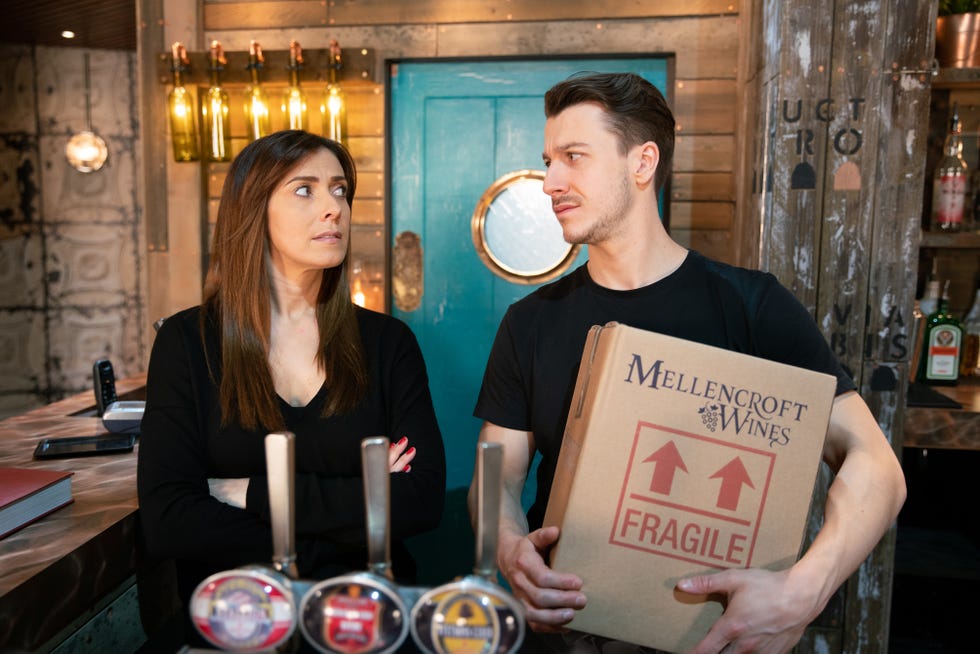 Michelle Connor draws Ryan into a plan in Coronation Street