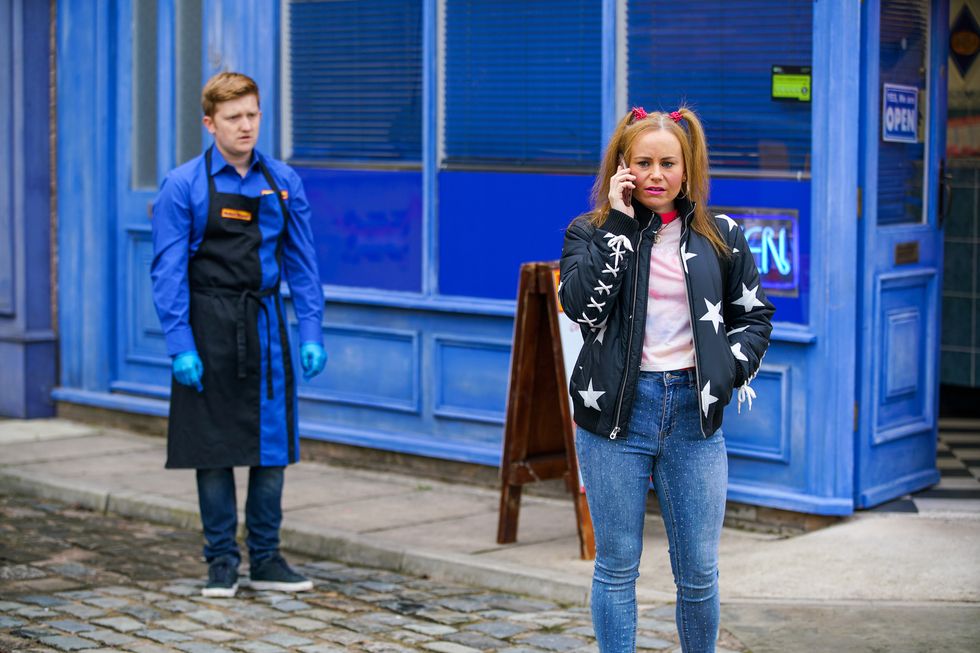 chesney brown and gemma winter in coronation street