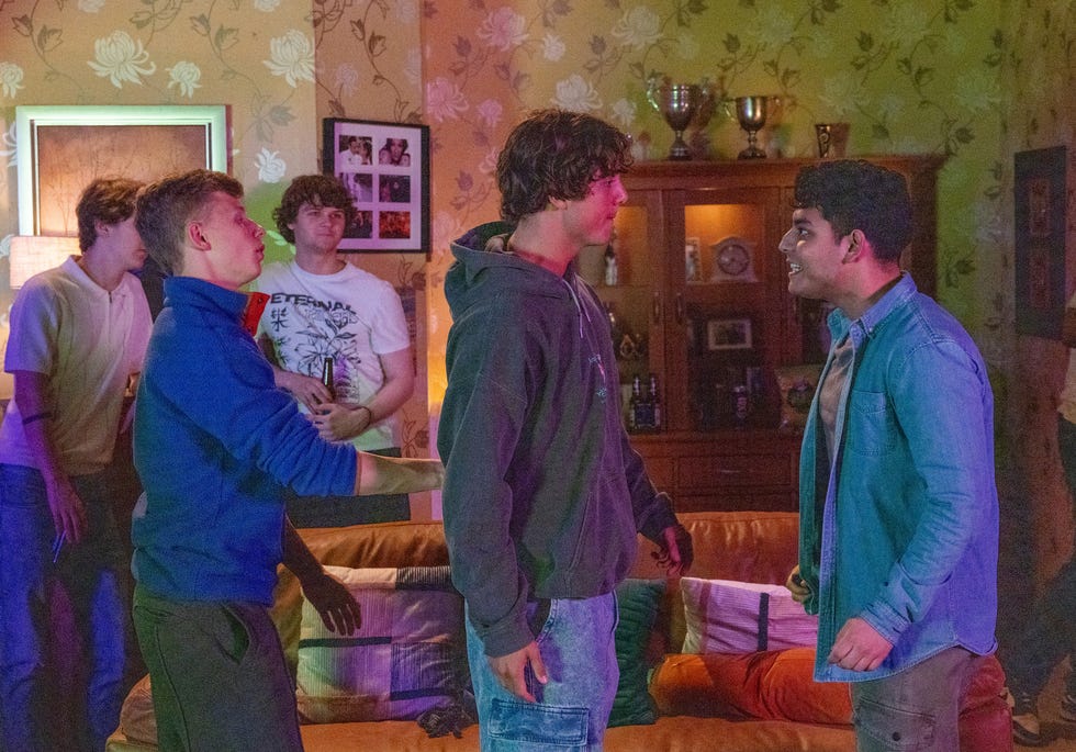 Brody Michaelis, Aadi Alahan, Coronation Street brody michaelis, aadi alahan, coronation street