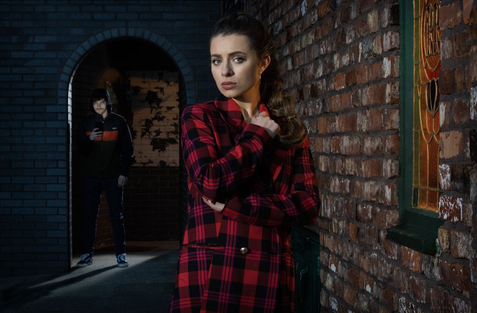 justin rutherford and daisy midgeley's stalking story in coronation street