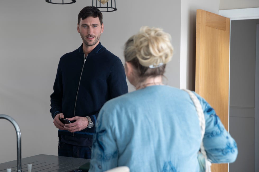 bernie winter and kit green in coronation street