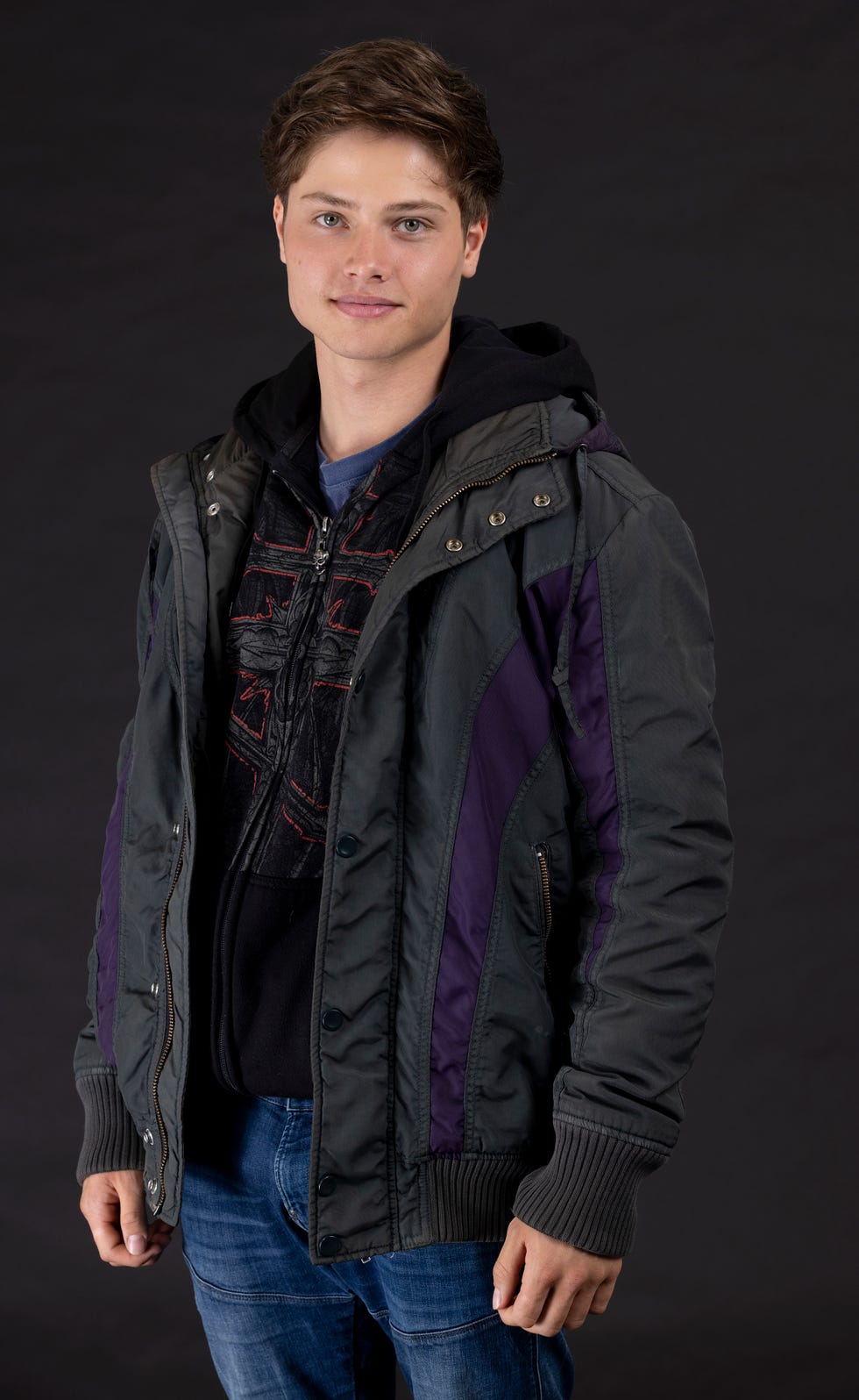 lewis walton as the young mick michaelis in coronation street