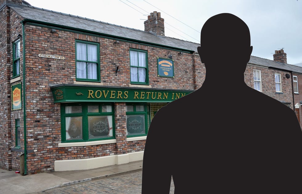 coronation street, male silhouette